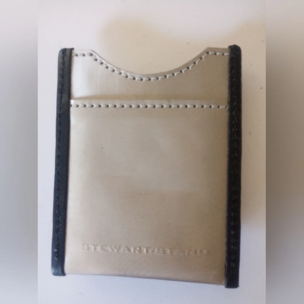 Stewart/Stand Silver and Black Money Holder/Clip